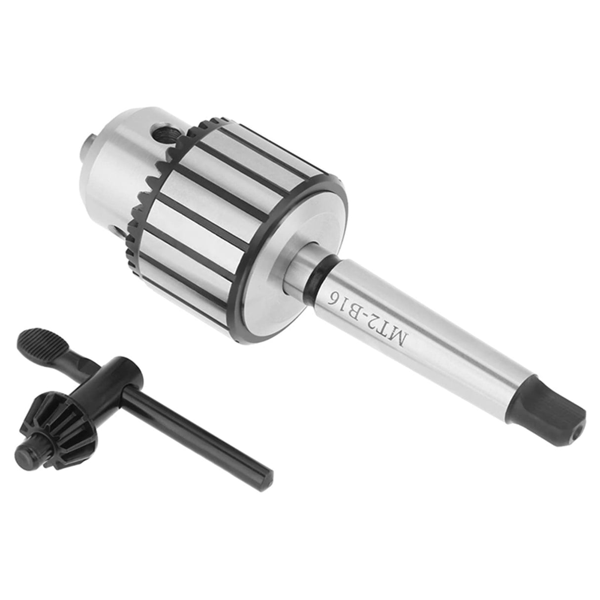 Vevor Metal Lathe Cu 1-13Mm acity Carbide Steel Mt2-B16 Arbor Key Type Drill Chuck Mini Lathe Tool Tbest