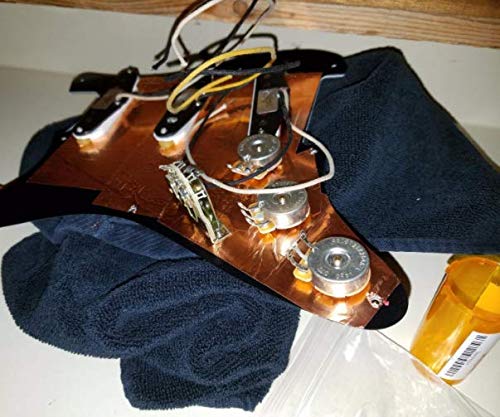 Copper Tape for Guitars - Copper Shielding Tape for Guitars - Copper Foil Tape EMI Shielding, Crafts, Electrical Repairs, Conductive Adhesive Copper Copper Tape