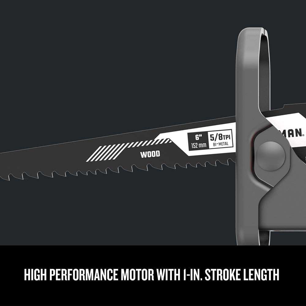 CRAFTSMAN V20 Reciprocating Saw, Cordless, 3,000 RPM, Variable Speed Trigger, Quick Easy Blade Change, Bare Tool Only (CMCS300B) Craftsman
