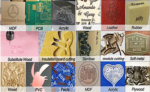 CNCTOPBAOS CNC 3018 Pro Max 3 Axis Desktop DIY Mini Wood Router Kit Engraver Woodworking PCB PVC Milling Engraving Carving Machine GRBL Control with CNCTOPBAOS