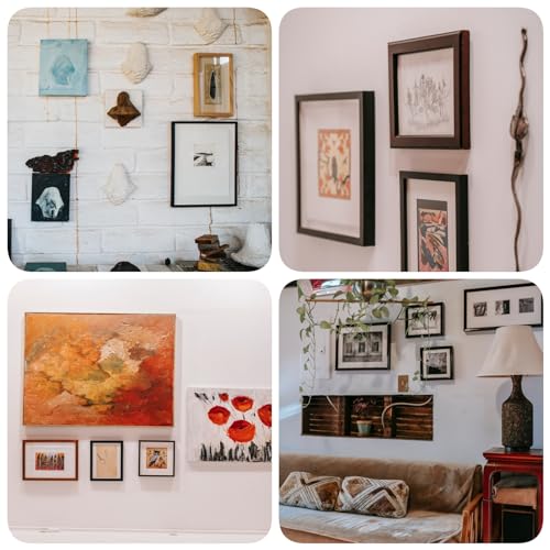 Picture Hanging Kit 251 PCS, Include 50 Sawtooth Picture Hangers, 50 D Ring Picture Hangers, 150 Screws and 1 Screwdriver, Picture Frame Hanging UEHENUE