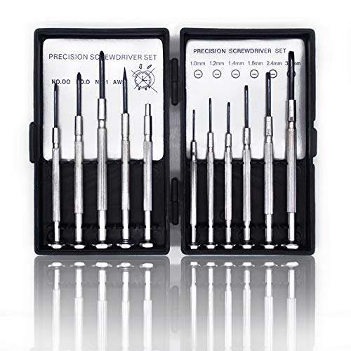 11PCS Mini Precision Screwdriver Set, Small Screwdriver Set for Electronics, Toys, Computer, Watch Repair KALIM