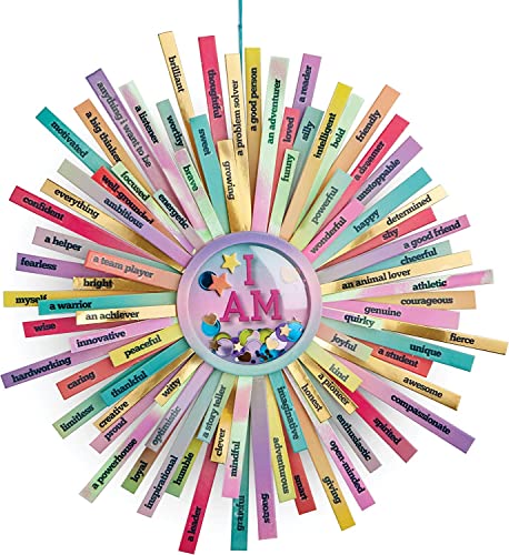 Craft-tastic – Empower Flower – DIY Arts & Crafts Kit – Creative & Fun Project to Encourage Self-Expression, Build Self-Esteem & Create Confidence in Craft-tastic