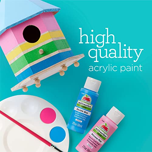 Apple Barrel Multi-Surface Acrylic Paint, 2oz, Granite Gray Apple Barrel