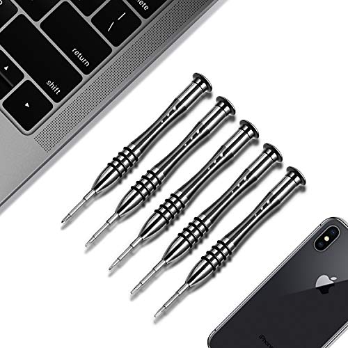 Screwdriver Set for MacBook, Tri-Wing Phillips Pentalobe 5 Pentalobe T5 Pentalobe T6 Screwdrivers Repair Tool Kit for Apple MacBook Mac Retina Pro JESOT