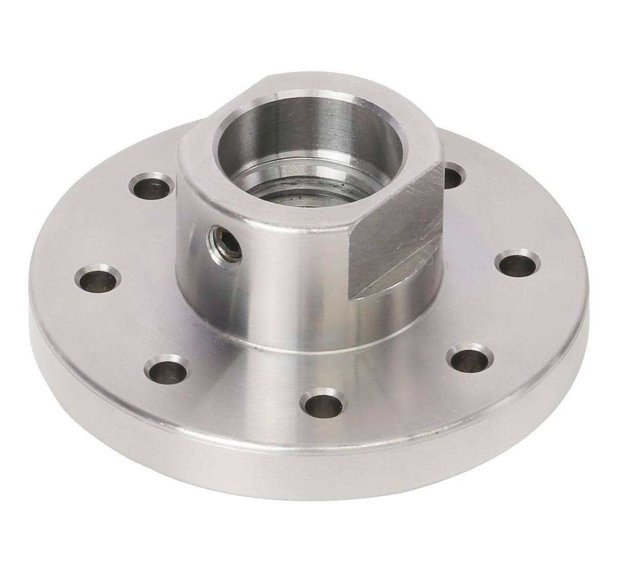 VINWOX 3" Wood Lathe Steel Faceplate, 1”x8TPI Spindle Thread Woodworking Machine Chuck Face Plate VINWOX