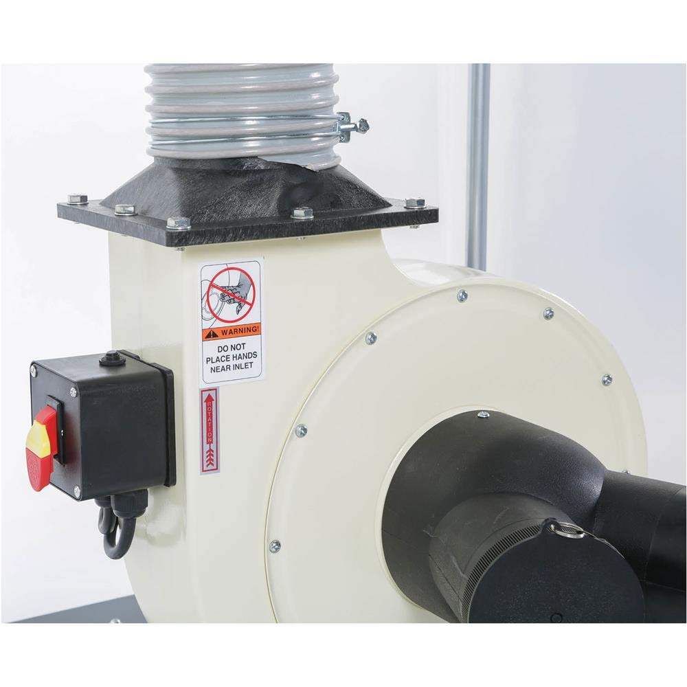 Shop Fox W1666-2 HP Dust Collector,White Shop Fox