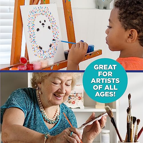 Horizon Group USA 9x12 Pre-Stretched Canvas Value Pack of 8, Primed, Perfect for Painting Projects, Watercolor, Oil & Acrylic Paints, Paint Canvas Horizon Group USA