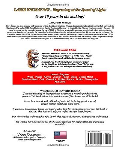 LASER ENGRAVING: Engraving at the Speed of Light Independently Published