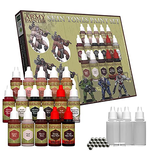 The Army Painter Paint Set - Miniature Painting Kit with 100 Rustproof  Mixing