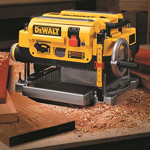 DEWALT Thickness Planer, Two Speed, 13-inch, 15 Amp, 20,000 RPM Motor (DW735X) DEWALT