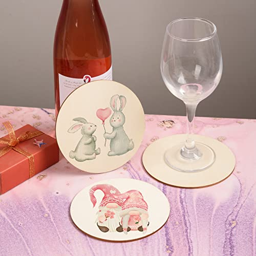 80 Pcs 5 Inch Wood Circles for Crafts Unfinished Wood Circles Wood Rounds Natural Round Wooden Disc Cutouts Blank Wood Circle Slices for DIY Crafts, AWIZOM