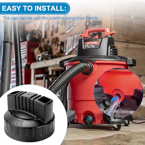 47922 Drain Cap for Shop Vac Vacuums, Wet Dry Vacs Replacement Drain Cap/Plug, Upgraded Shop Vac Replacement Parts & Accessories Ophjerg