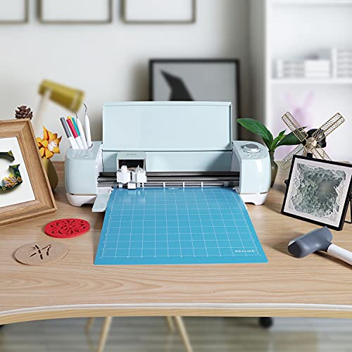 REALIKE 12x12 Cutting Mat for Cricut Maker 3/Maker/Explore 3/Air 2/Air/One(3 Mats), Gridded Adhesive Non-Slip Cut Mat for Crafts, Quilting, Sewing REALIKE