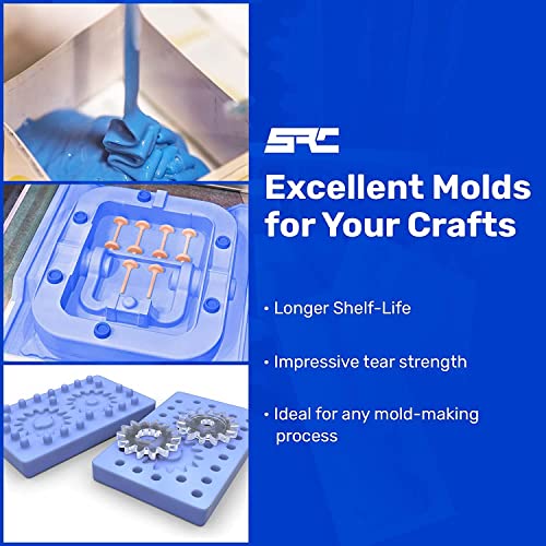 Specialty Resin & Chemical Cast-a-Mold 30TF (1/2 Gal) | RTV Liquid Silicone Mold Making Kit | Silicone Rubber Molding Kit for Casting Epoxy Resin, SPRESIN