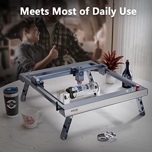 ORTUR YRC1.0, Y-axis Rotary Chuck for Most Laser Engravers, Jaw Chuck Rotary, Y-axis Rotary Roller Engraving Module for Engraving Cylindrical Ortur