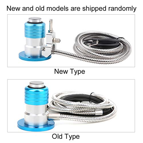 CNC Automatic Tool Sensor Gauge, DC 24V Normally Closed CNC Z Axis Tool Setter with LED, Aluminum Alloy Z Axis Probe Tool Touch Sensor Setting Gauge BTER