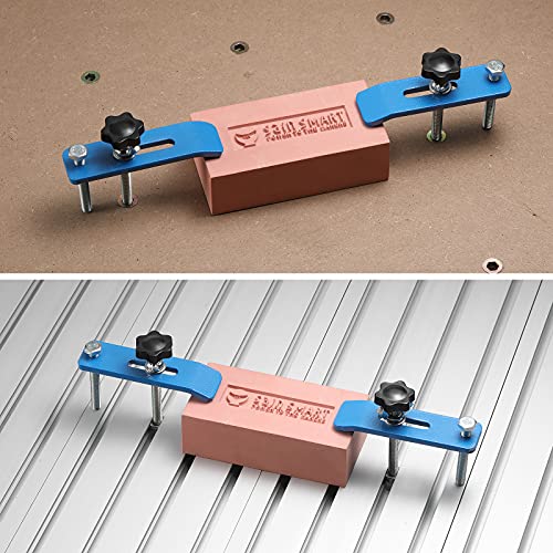 Genmitsu 4 Pack Hold Down Clamp Kit, CNC Router Clamp for Woodworking and Metalworking, 3-7/20''L x 4/5'' W x 2-7/10''H, Compatible with CNC Router Genmitsu