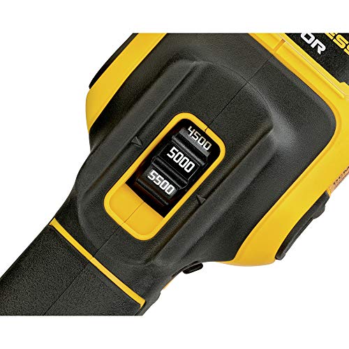 DEWALT 20V MAX* XR Cordless Polisher Kit, Variable-Speed, Random Orbit, 5-Inch (DCM848P2) DEWALT