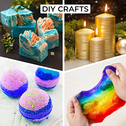 Mica Powder (Silver) 2 oz – Soap Making Kit – Powdered Pigments Set – Soap Making dye – Single Color - Hand Soap Making Supplies - Resin Dye - Mica Soap Shop