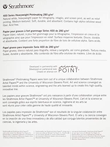 Strathmore Printmaking Paper Pad 8"X10"-20 Sheets -62433800 Strathmore