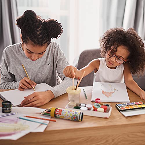 Arteza Kids Scented Colored Pencils, Set of 24 Easy-to-Grip Pencil Crayons, Triangular Shape, Pre-Sharpened, Art and School Supplies for Arts and Arteza Kids