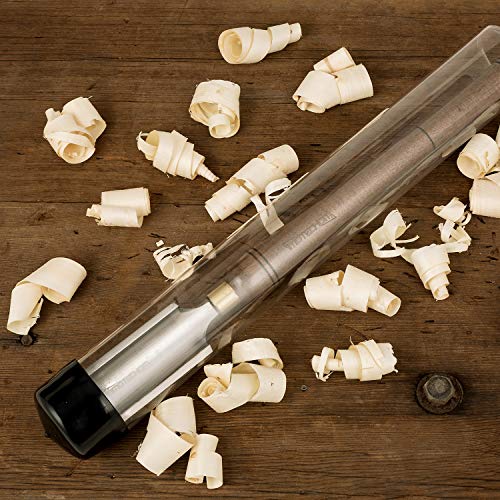 IMOTECHOM 2-Inches HSS Roughing Gouge Lathe Chisel Wood Turning Tools with Round Plastic Box and Hanging Bag IMOTECHOM