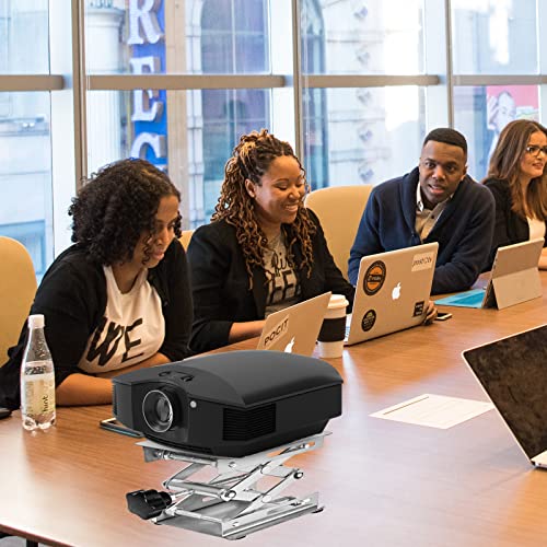 Lifancy 4 Pack Laser Engraver Lab Jack, 4" x 4" Stainless Steel Scissor Lift, Table Jack with Adjustable Height 50-155mm, Max Support Weight 11lbs, lifancy