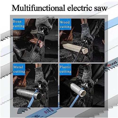 Commercial Bone Saw Machine Electric Froze Meat Bone Cutter,900W/1300W, 0-2800 RPM, Reciprocating Saw Sabre Saw 22mm/33mm Cutting Width, Tool-Free COMAAM