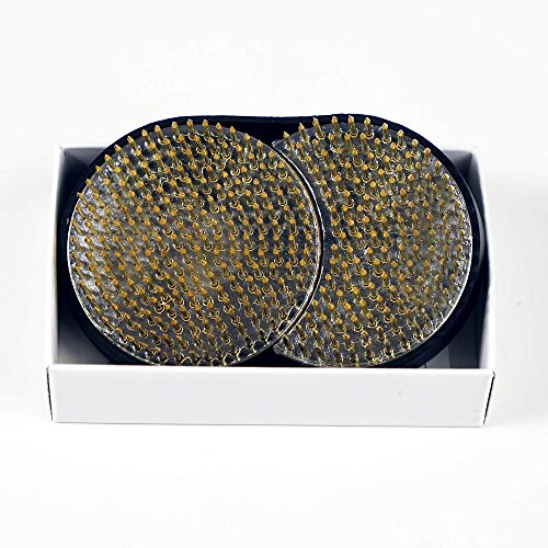 Wazakura Made in Japan Ikebana Tool Kit - Ikenobo Scissors + Sun and Moon Kenzan Flower Holder, Japanese Floral Arrangement Set, Florist Shears and Wazakura