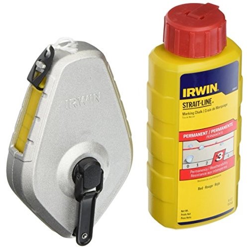 Strait-Line 1932881 IRWIN Classic Chalk Reel, Red IRWIN