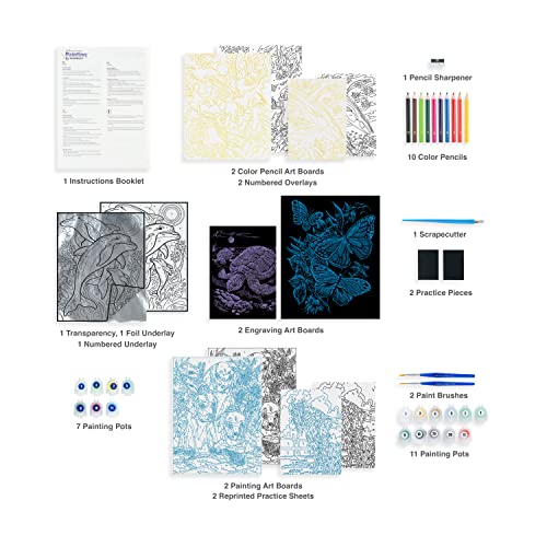 Royal & Langnickel Art Adventure Super Value Set, Yellow Royal & Langnickel