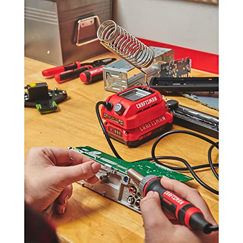 CRAFTSMAN V20 Cordless Soldering Iron, Tool Only (CMCE040B) Craftsman