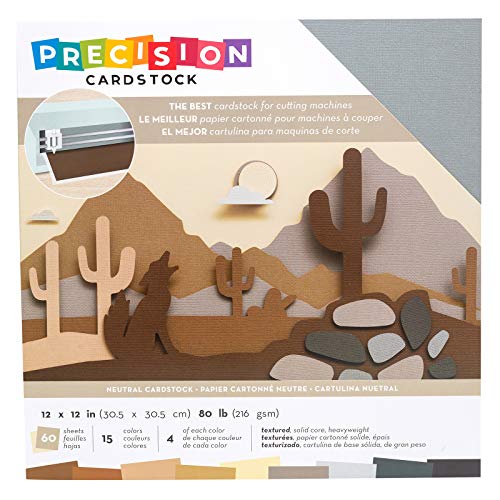 American Crafts Neutral 12x12 Cardstock American Crafts