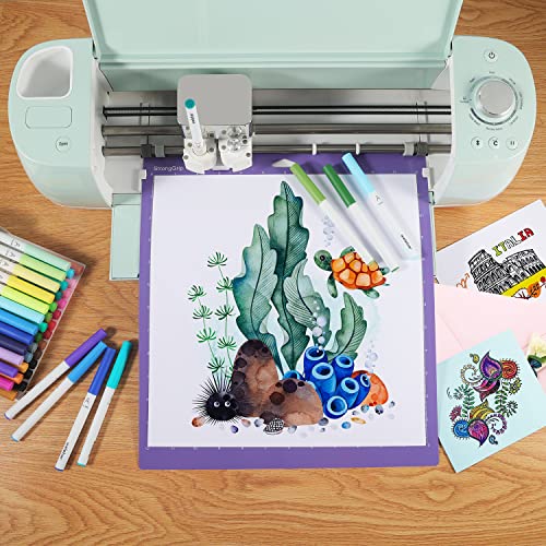 Welebar 0.4 Tip Pen Set for Cricut Maker 3/Maker/Explore 3/Air 2/Air, Ultimate Fine Point Pen Set of 36 Pack Fine Point Pens for Drawing, Writing, Welebar