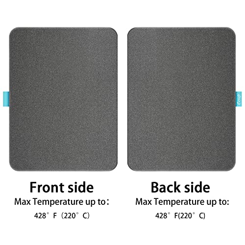 Heat Press Mat for Cricut Easypress: Ecraft 13" x 17" Double-Sided Heating Ironing Mats for Craft Insulation Transfer HTV Vinyl ecraft