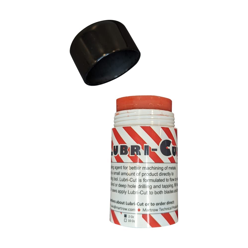 Lubri-Cut Cutting Paste for Drilling Metal | Tapping & Cutting Wax | Drill Cutting Fluid | Drill Cutting Oil | Saw Blade Lubricant | Made in USA Lubri-Cut
