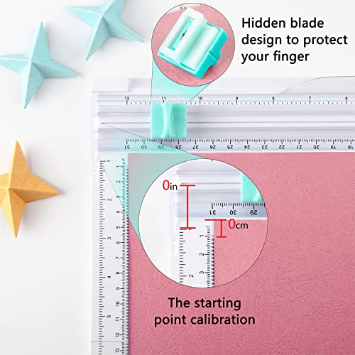 Ecraft Paper Trimmer Scoring Board: 12 x12 inch Craft Paper Cutter - Folding & Scorer for Cover of Book & Gift Box and Photo etc ecraft