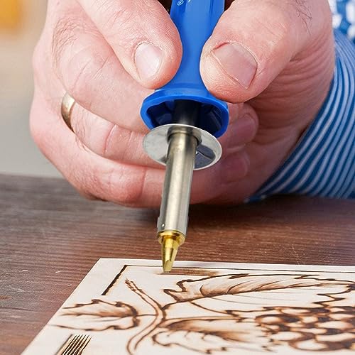 53-Piece Wood Burning Kit Professional Soldering Iron Tips & DIY Drawing Template Carving, Engraving, Craft Tools, Stencils, and Wood Burning TITA-DONG