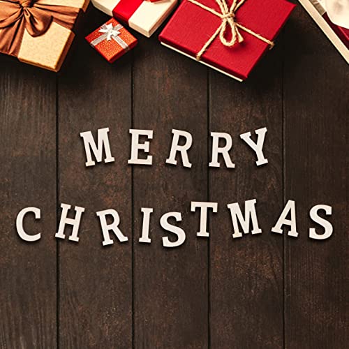 270 Pieces 1 Inch Wood Alphabet Letters Wooden Numbers Mini Blank Wood Symbols Unfinished Wood Heart Star Paw with Rustic Storage Tray for Home Decor Cregugua