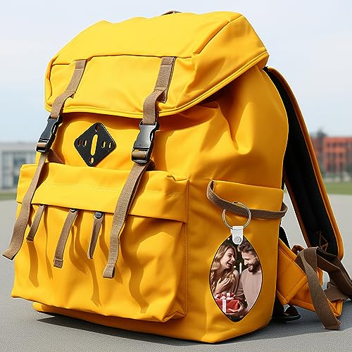 AiDiYGECO sublimation keychain blanks MDF Double Sided Heat Transfer Football sublimation keychains blanks bulk 40 pack (ball) AiDiYGECO