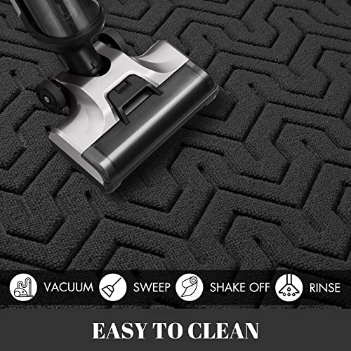 Yimobra Door Mat, All-Season Outdoor Indoor Durable Doormat for Home Entrance Floor, Heavy Duty Non Slip Front Door Mats Outdoor, Easy to Clean, Yimobra