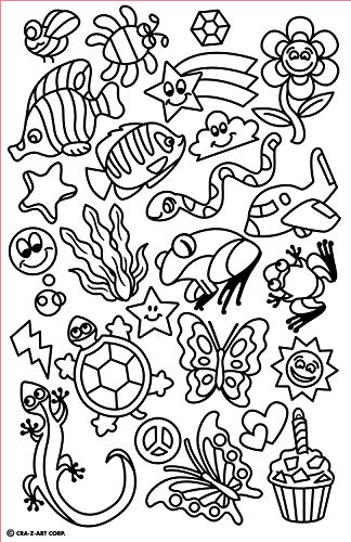 Window Art Decorative Design DIY Kit by Cra-Z-Art Cra-Z-Art