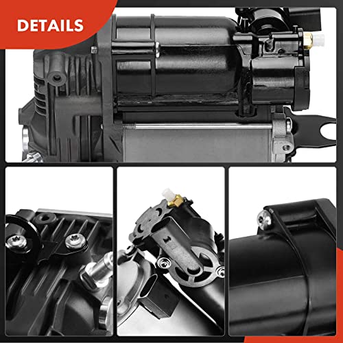 A-Premium Air Suspension Compressor Compatible with Mercedes-Benz CL550 CL600 CL63 AMG CL65 AMG S350 S350 S400 S550 S600 S63 AMG, Replace# - WoodArtSupply