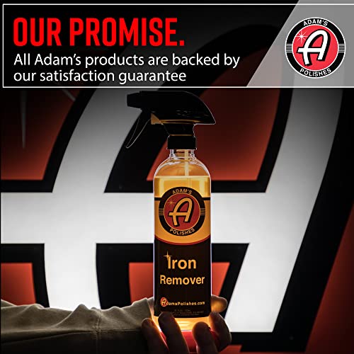 Adam's Polishes Iron Remover (16oz) - Iron Out Fallout Rust Remover Spray for Car Detailing | Remove Iron Particles in Car Paint, Motorcycle, RV & Adam's Polishes