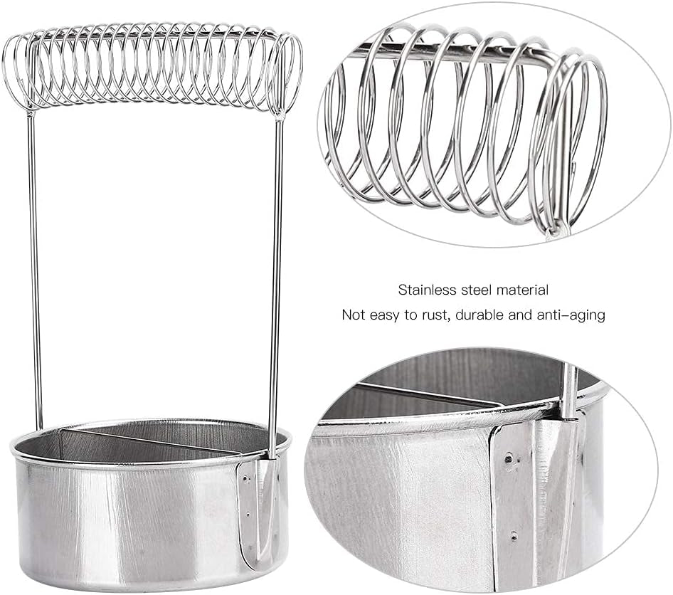 Artist Portable Brush Washer Art Paint Brush Washer Cleaner Holderwith Large Capacity Wash Tank Brush Organizer Holder for Paint Brushes Cleaning WoodArtSupply