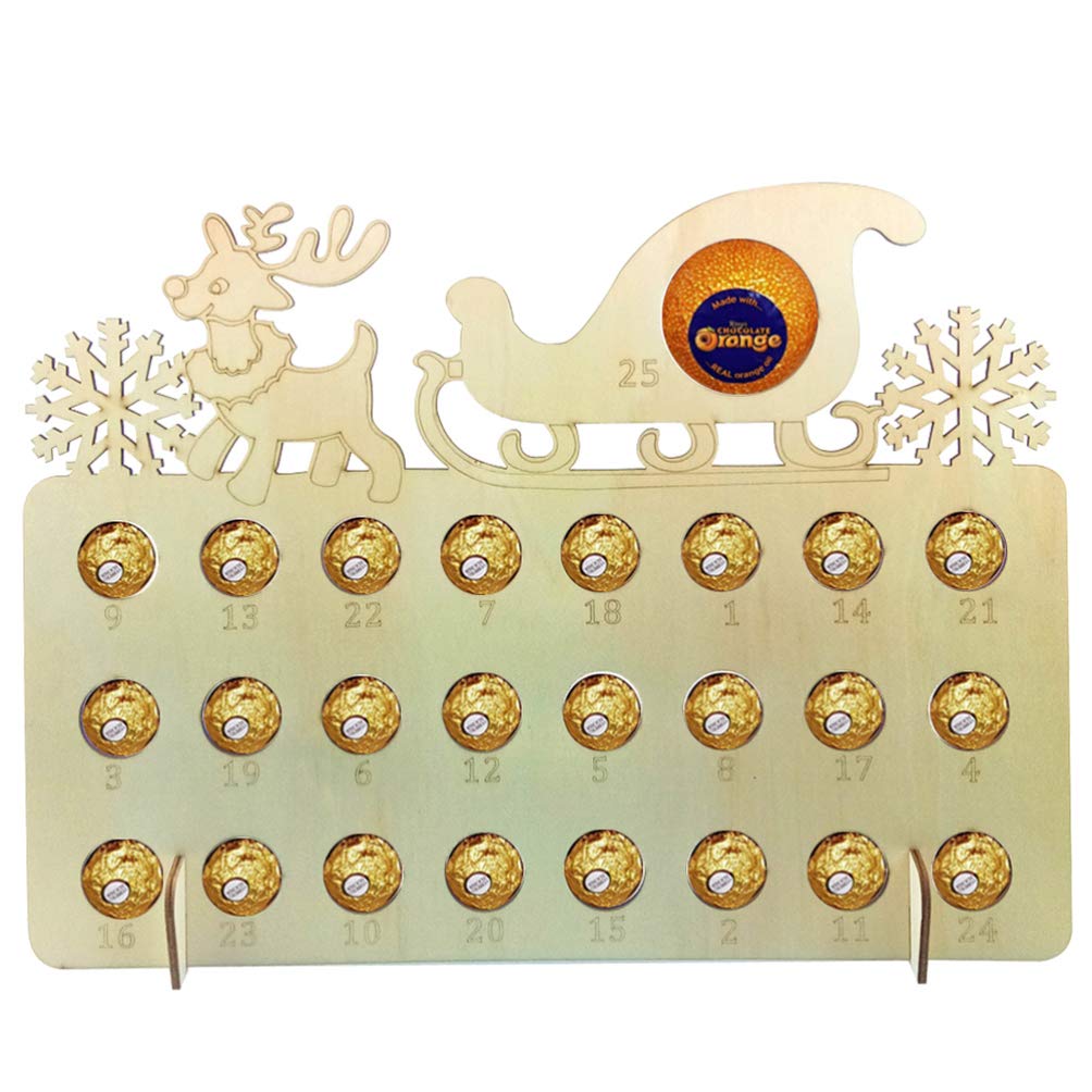 Happyyami 1pc Diy Wood Christmas Gifts Christmas Tabletop Ornament Unfinished Wood Ornaments Christmas Diy Advent Calendarios De Adviento Christmas Happyyami