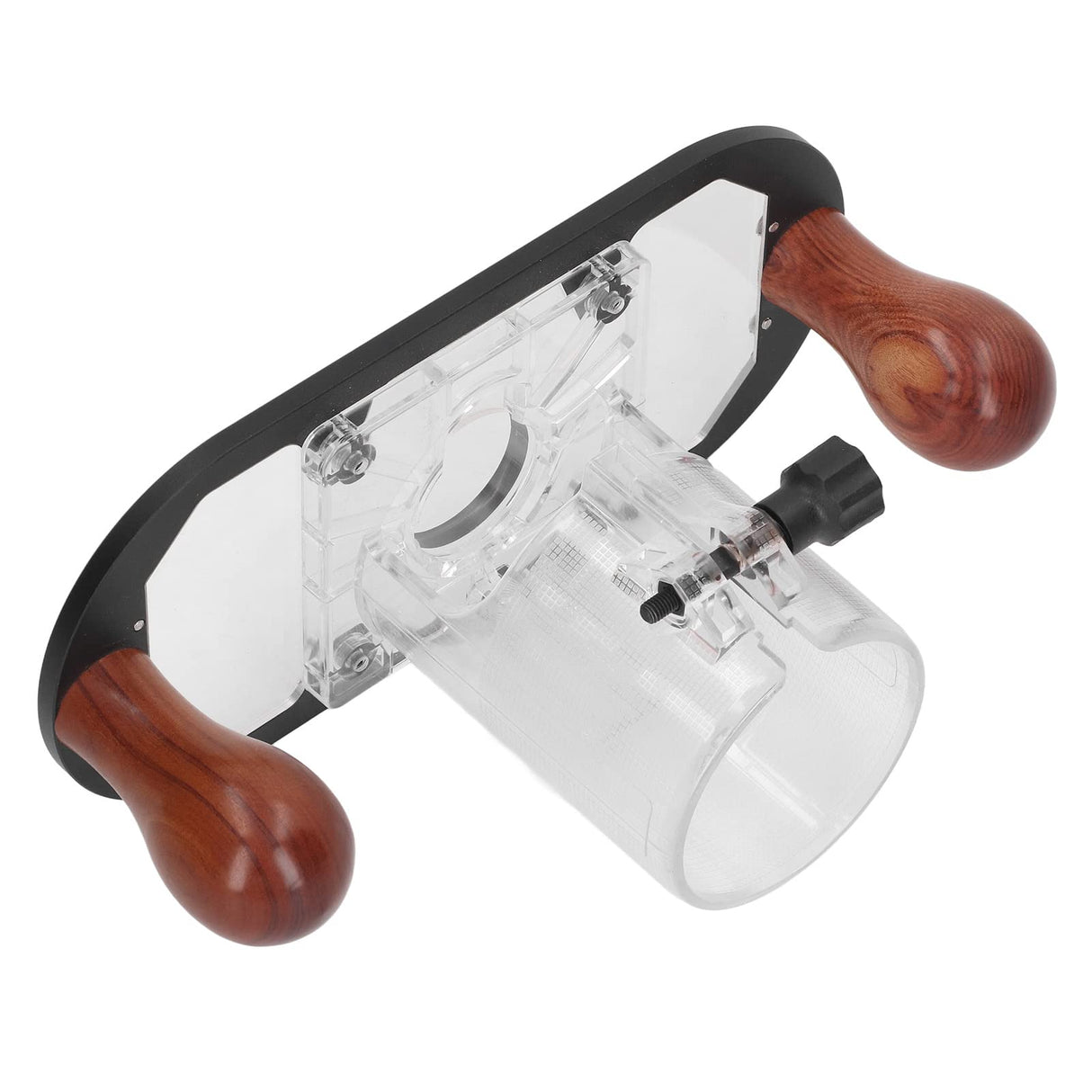 FTVOGUE Woodworking Trimmer Router Base Transparent Plastic Base Power Tool for 65mm Trimming Machine, Other Power Tool Accessories FTVOGUE