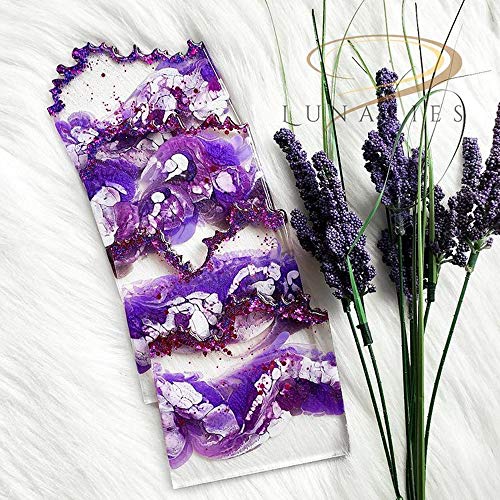 ResinWorld 4 inches Resin Coaster Molds, Silicone Coaster Molds for Epoxy Resin, Geode Mold for Making Agate Coasters, Cup Mats ResinWorld