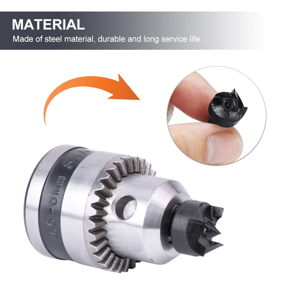 iayokocc Wood Lathe Turning Spur Cup Center, Thimble Drill Bit Live Center, Mini Lathe Machine Drill Chuck, Plum Blossom Thimble Drill Bit for iayokocc